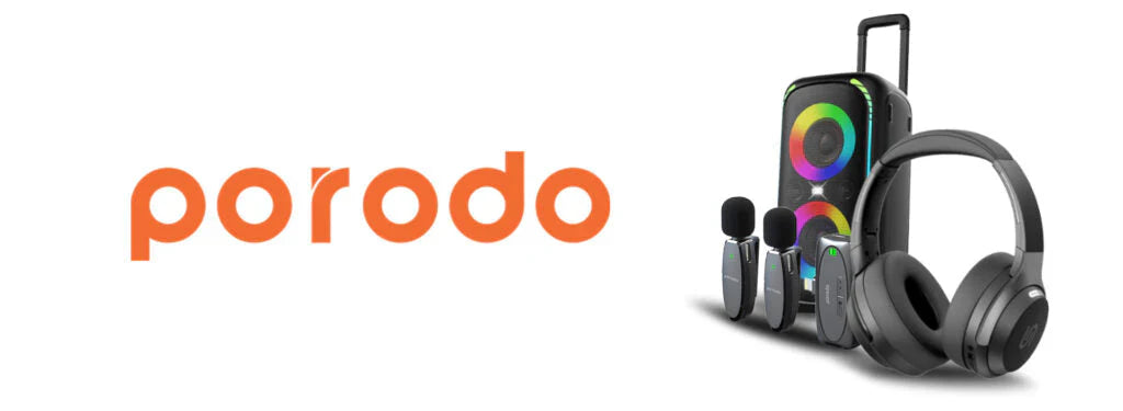 اكتشف Porodo في متجر الجيل الخامس: ملحقات تقنية عالية الجودة لكل أسلوب حياة