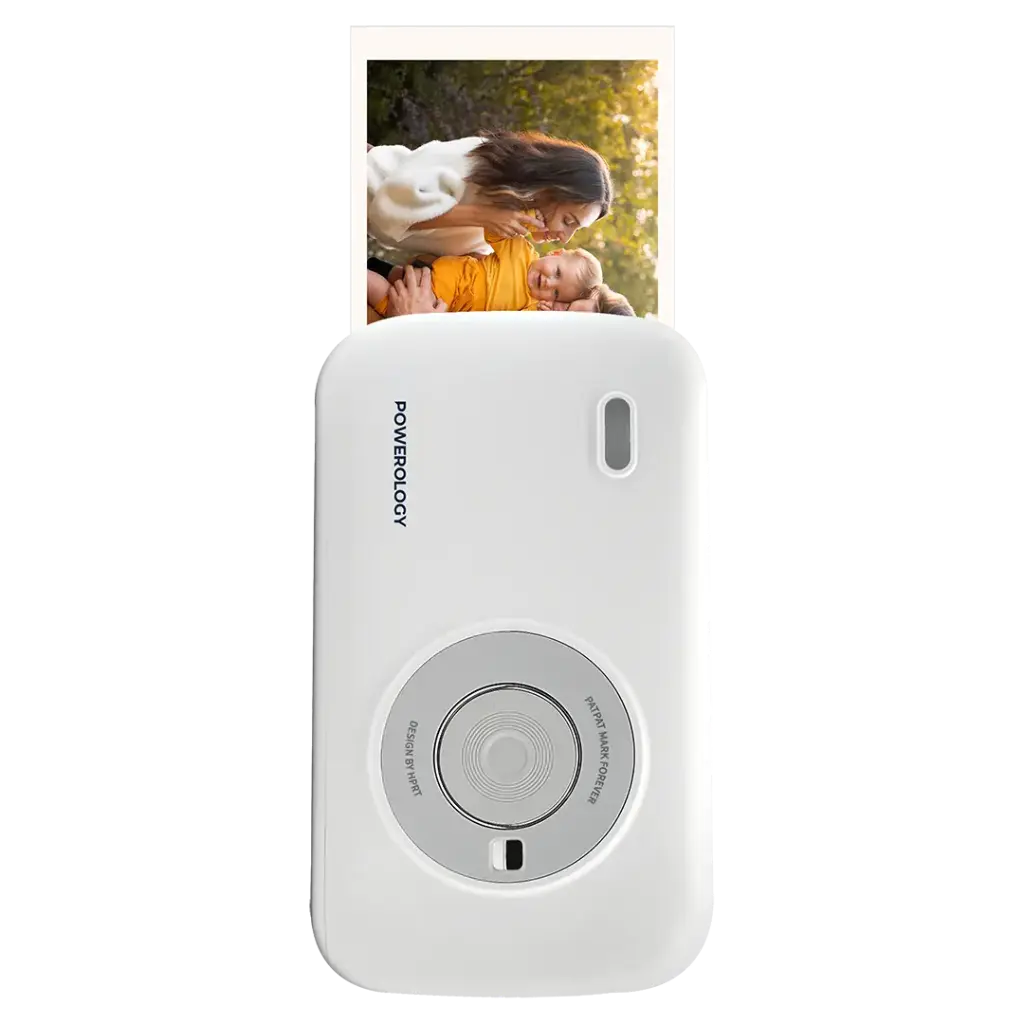 [PKDCZ2WH] Powerology Vivant Mini Thermal Printer - White