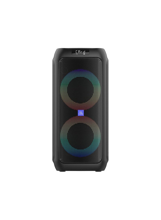 SP04 PartyTune Party Speaker including Remote Control and Wireless Microphone with High-Power Wireless Bluetooth Connection