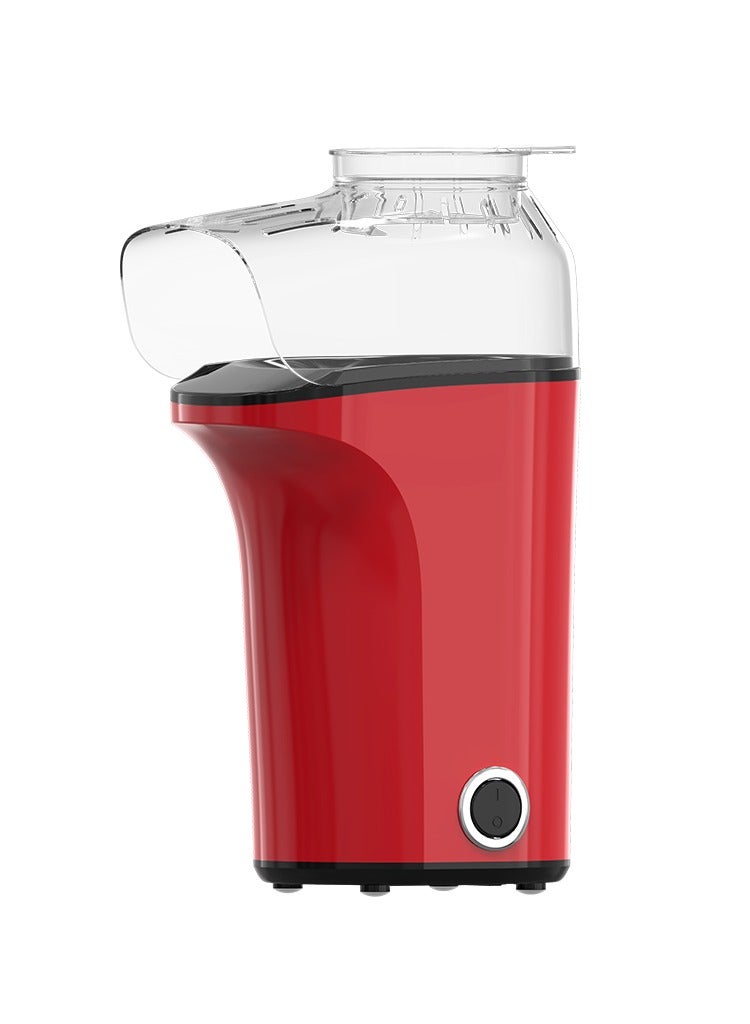 HealthyPop Popcorn Maker with Hot Air Technology, High Capacity, Measuring Cup, Oil-Free and Compact Design Healthy, Efficient Snacking Solution