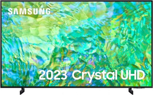 Samsung Cu8000 50 Inch Smart TV 2023, UHD Crystal 4K TV with Alexa Built-In and Gaming Hub, Dynamic Crystal Colour