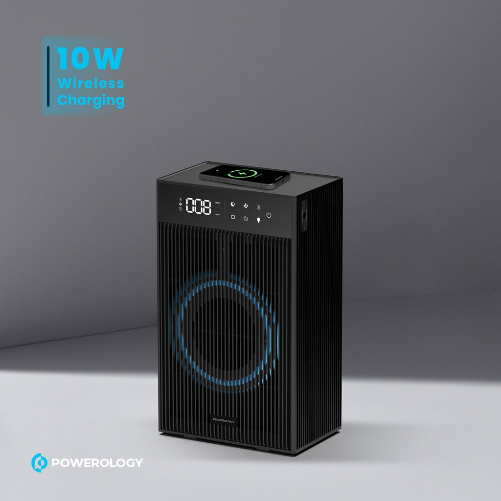 [PAPFRBK] Powerology Smart Air Purifier - Black