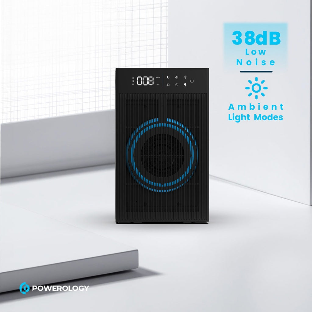 [PAPFRBK] Powerology Smart Air Purifier - Black