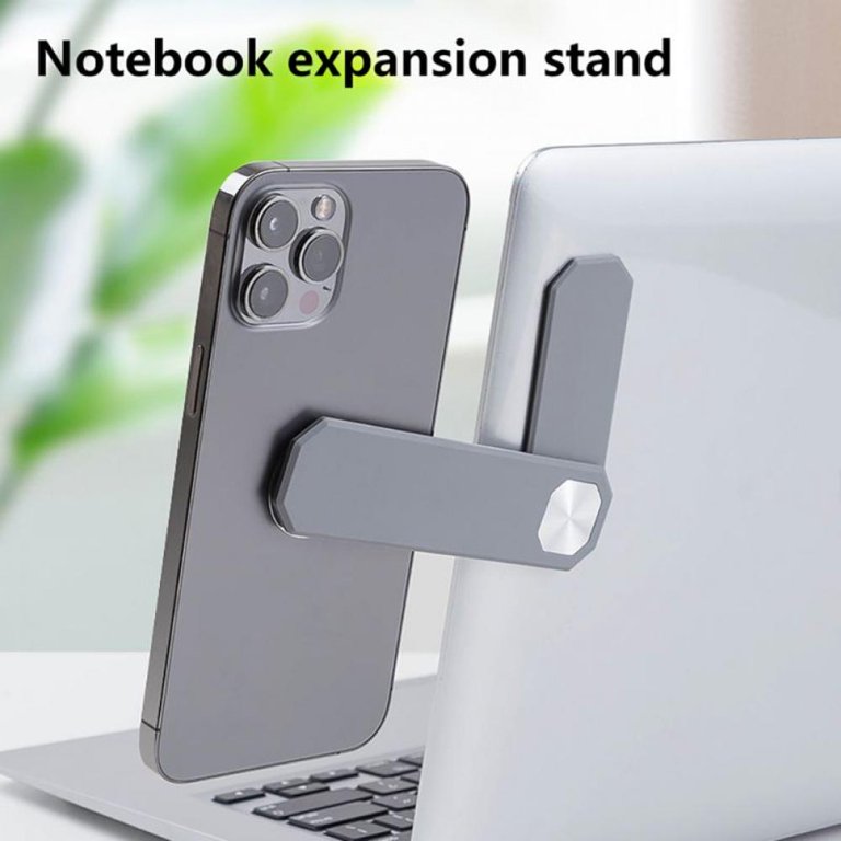 Magnetic Laptop Extension Stand with Dual Display Support – Portable Phone Holder for Efficient Multitasking