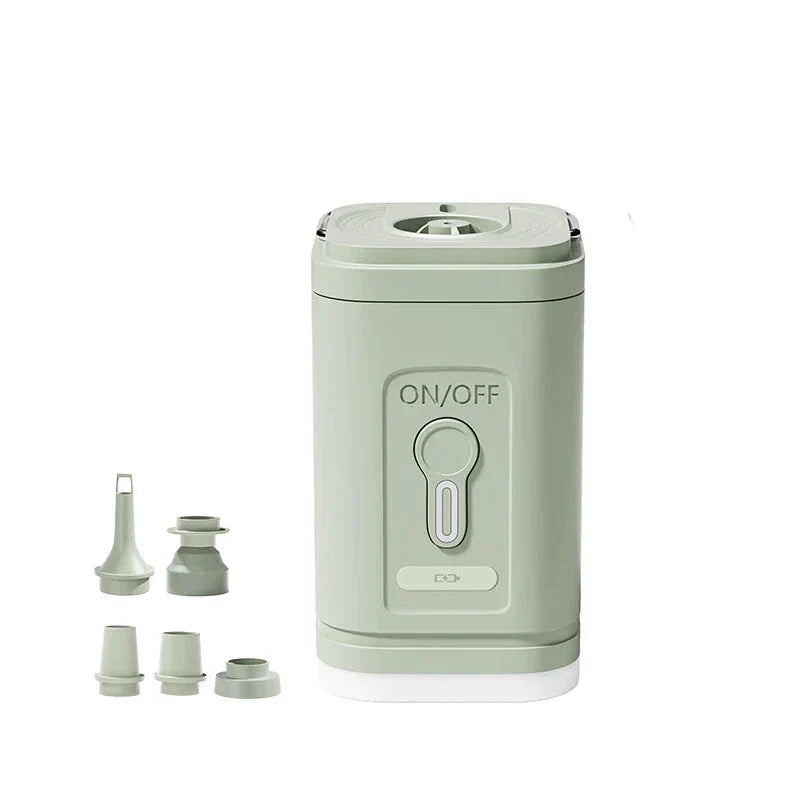 3-in-1 Mini Wireless Air Compressor with Lights-0