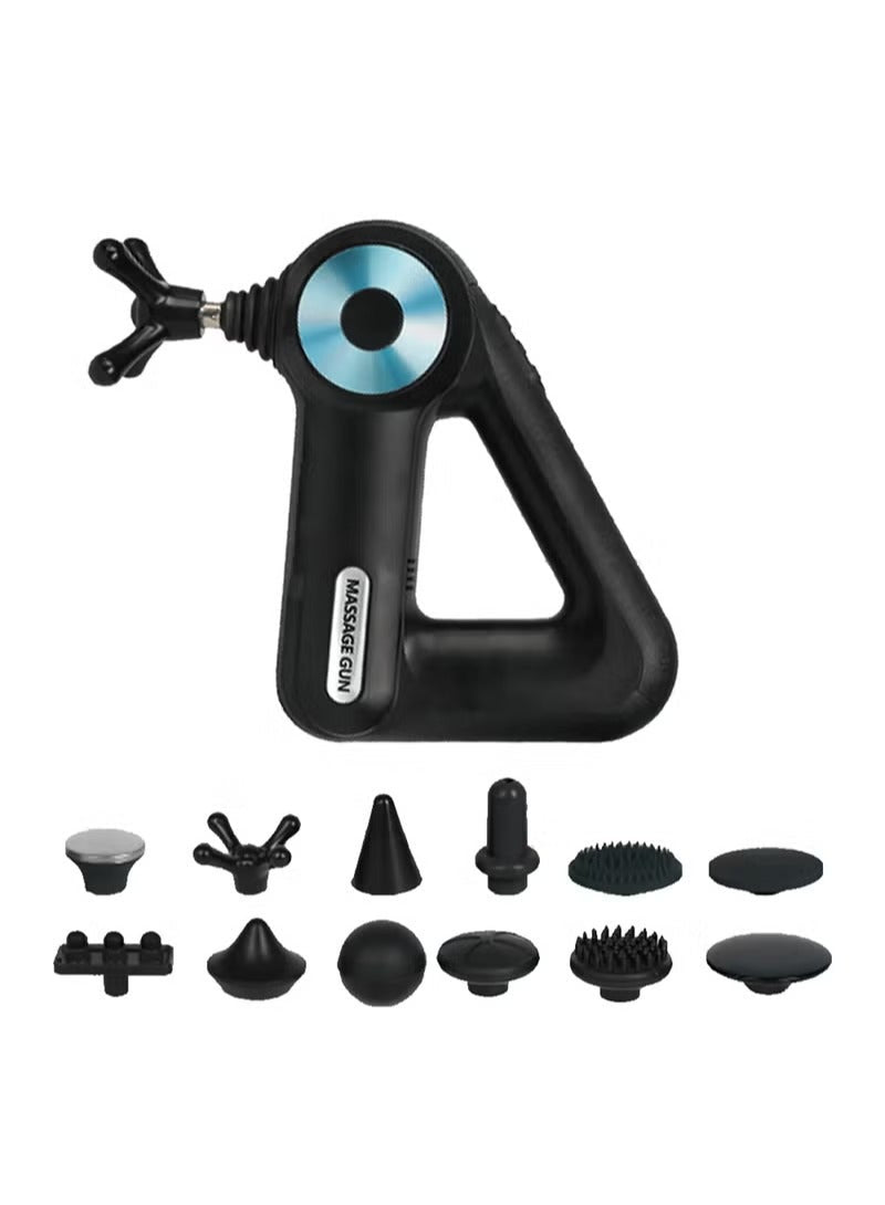 BORTONY Massage Gun Fascial Gun Muscle Massager Deep Tissue Percussion Massager Body Relax Pain Relief Electric Therapy Gun for Fitness Relaxer