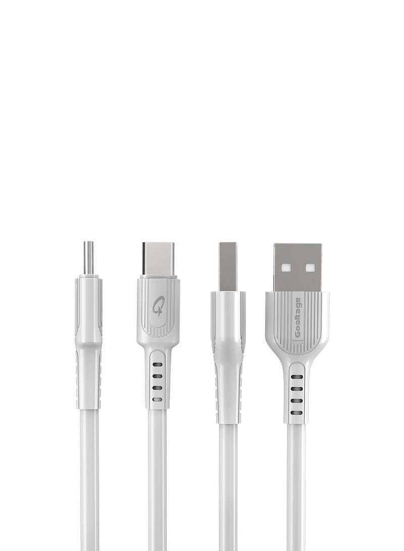 CA03 USB-A to USB-C Charging Cable with Great Bending LifeSpan and Data Transfer Functionality