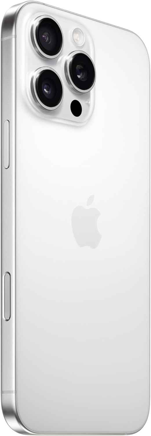 Apple iPhone 16 Pro Max – 256GB Storage, A18 Bionic Chip, White Titanium