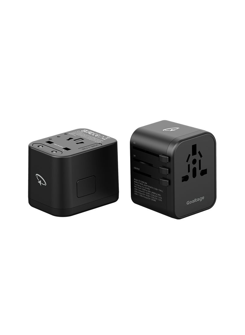 CH08 20W Wall Charger with Safety Protection and Multi-Port Functionality