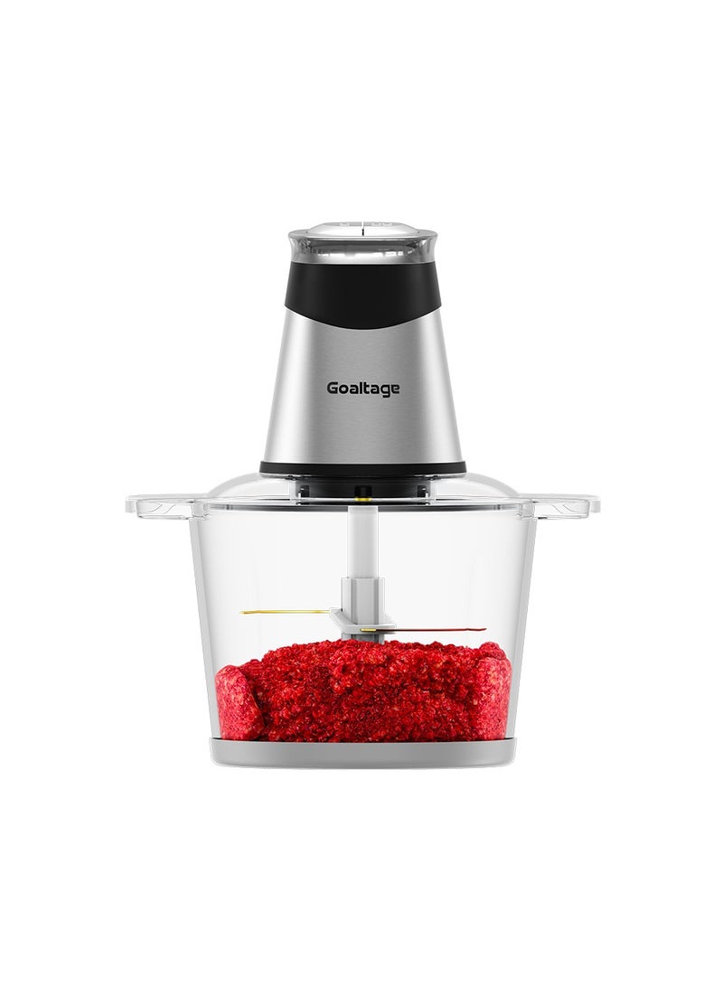 CHP01 MultiChop Food Processor including Titanium Blades, Dual-Speed Adjustments with High Capacity and Multi-Functionality