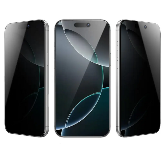 Green Lion 9H Steve Privacy Anti-Peeping Glass for iPhone 17 Series - Black
