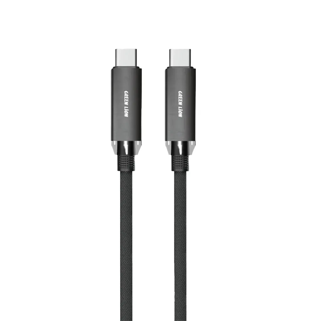 Green Lion Braided Type-C to Type-C Cable 240W 2 mtr