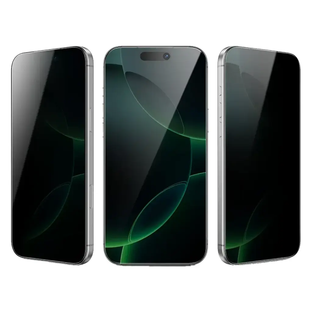 [GNDPTPV17PBK] Green Lion 3D PV-Pet Pro Full Curved Glass for iPhone 17 Series - Black (iPhone 17 Pro)