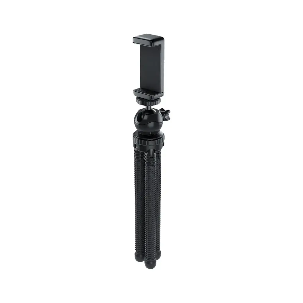[GNFLTRIPDBK] Green Lion Flexible Tripod with Foam Grips - Black