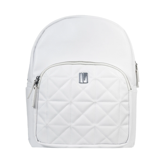 Levelo Albino Ladies Backpack - White
