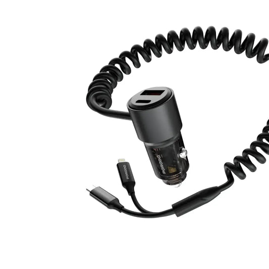 [PD-FWCH047-BK] Porodo 95W Car Charger - Black