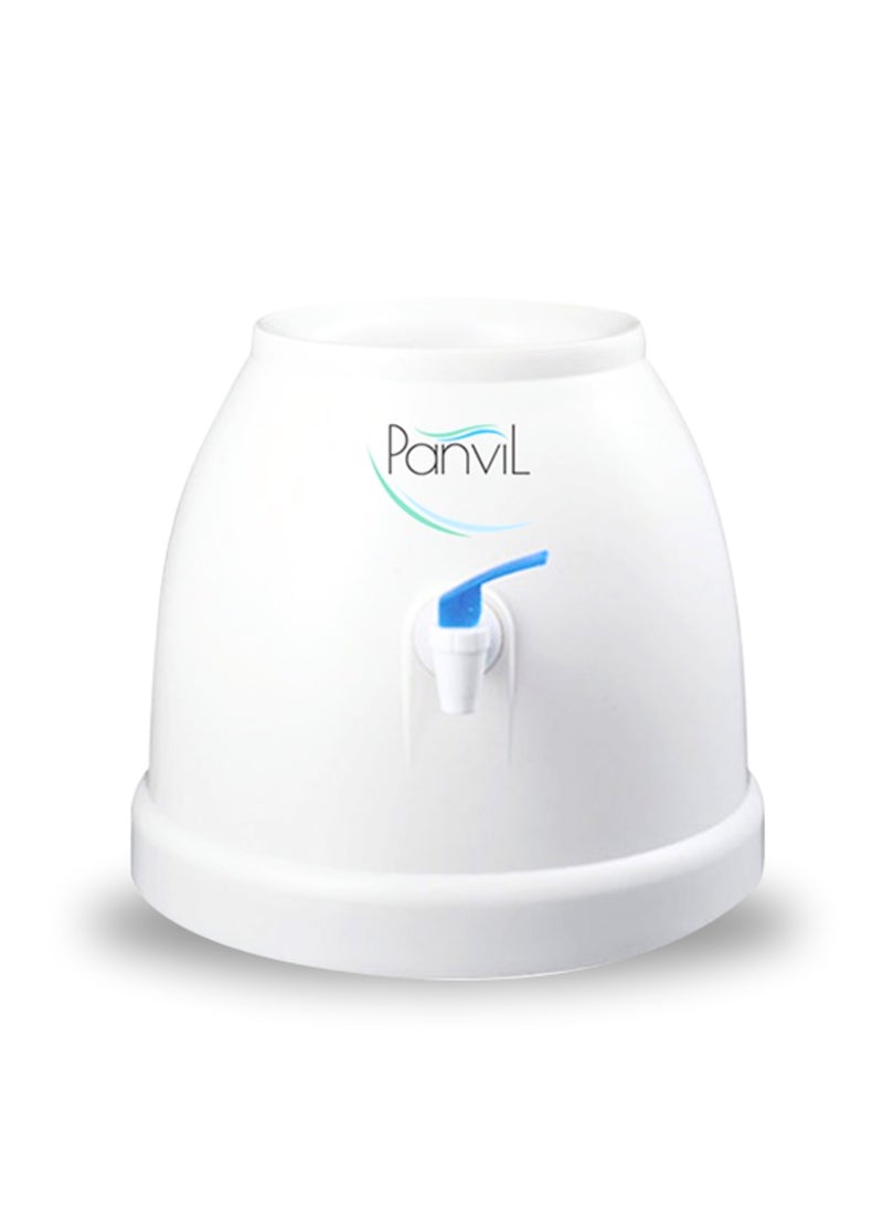 Compact Tabletop Water Dispenser for 5-Gallon Jugs – Instant Access to Chilled & Room Temperature Water for Home, Office, & Small Spaces