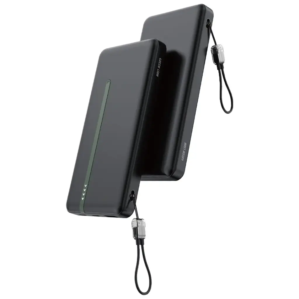 Green Lion Boston 10000 | 20000mAh Power Bank PD 20W - Black