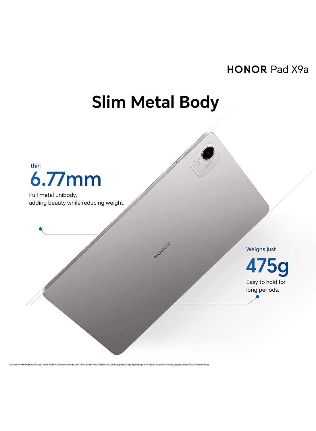 Pad X9a 11.5 Inch Grey 8GB RAM 128GB Wi-Fi With Free Protective Flip Cover - Middle East Version