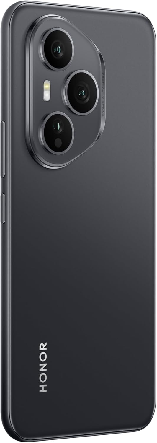 Honor 400 Pro 5G 2025 – 12GB RAM, 512GB Storage, 200MP Camera, 6000mAh Battery, Midnight Black