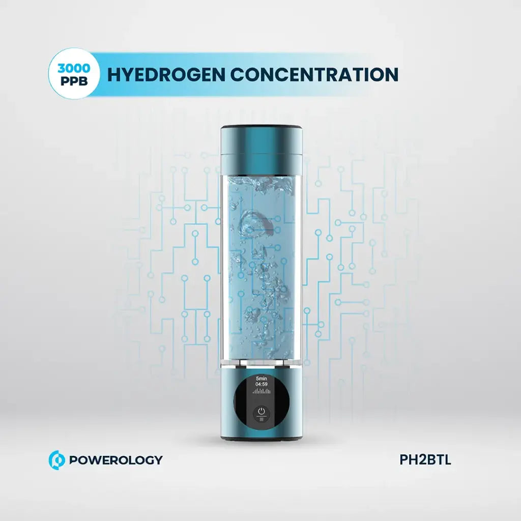 Powerology Hydrogen-Reach Water Generator - Blue