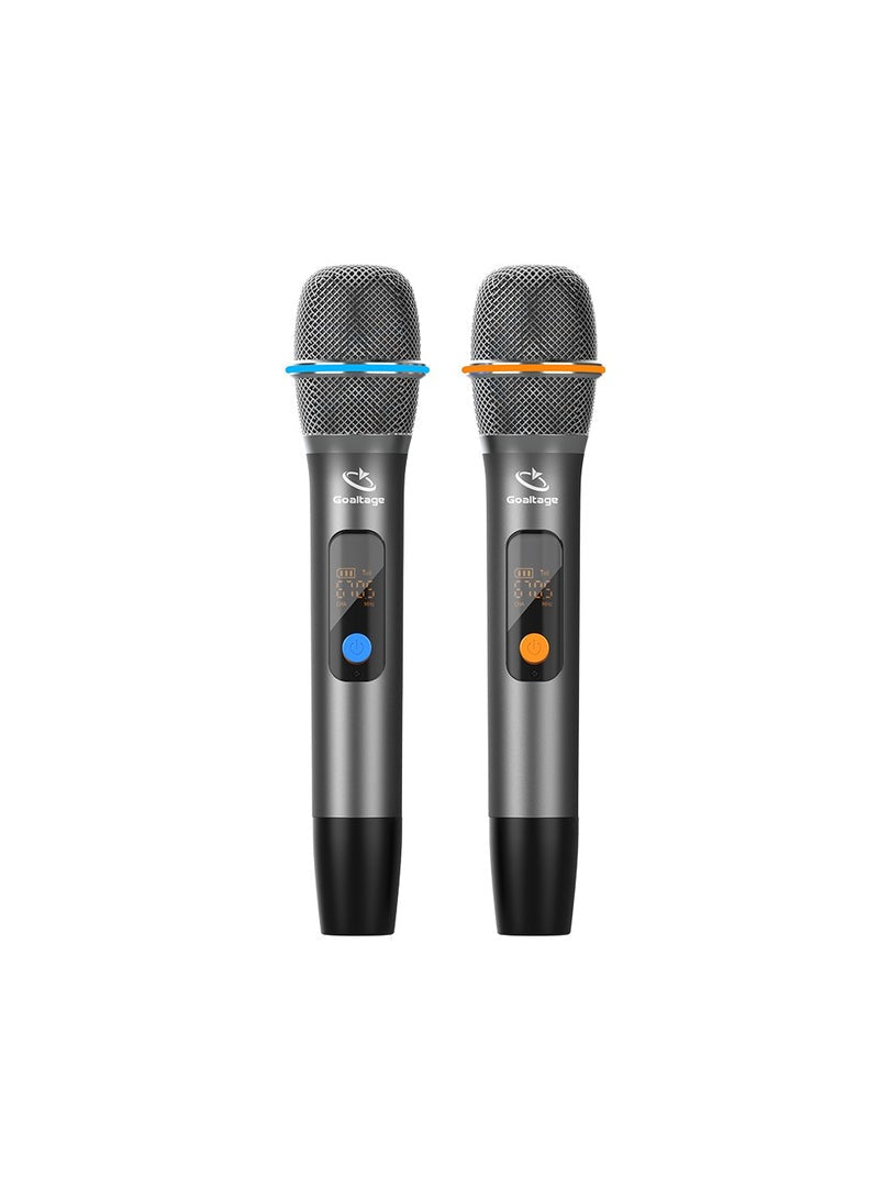 KaraokeBeat Portable Speaker including Two Wireless Microphones with Water Proof and Magic Sound Functionality