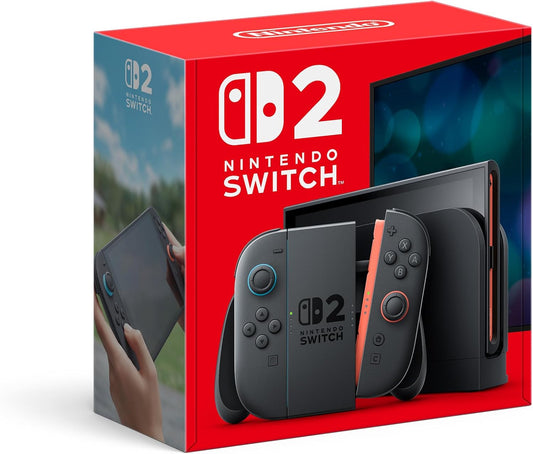 Nintendo Switch Console – Neon Red &amp; Blue Joy‑Con, 32GB Storage, Hybrid Handheld &amp; TV Gaming System (International Version)