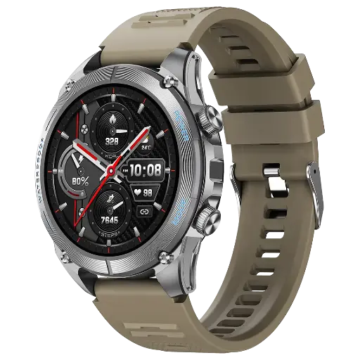 [PSWAGBTBK] Powerology Titan Rugged Sports GPS Smart Watch (​Black)