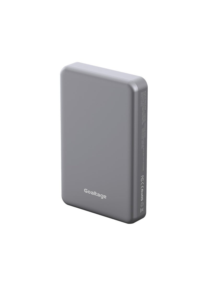 PB10 MagPulse 10K Power Bank 20W with On-Off Switch, Power Indicator, MagSafe Charging Functionality