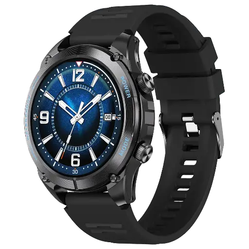 [PSWAGBTBK] Powerology Titan Rugged Sports GPS Smart Watch (​Black)