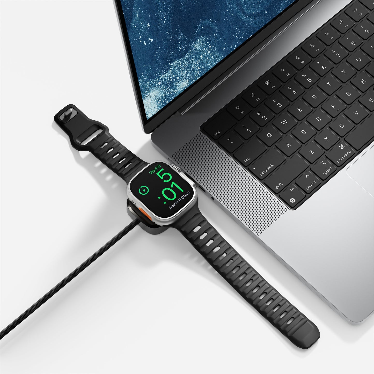 Nomad Universal Cable for Apple Watch 1.5m | USB-C | Apple Watch Fast Charging