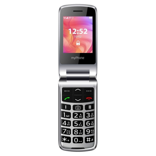 Мобилен телефон myPhone Rumba 2, независим от карта, черен (5902983609483)-0