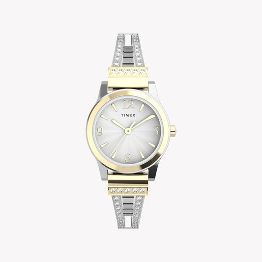 Timex Women's Two-Tone Watch, Silver & Gold | TW2W18800-0