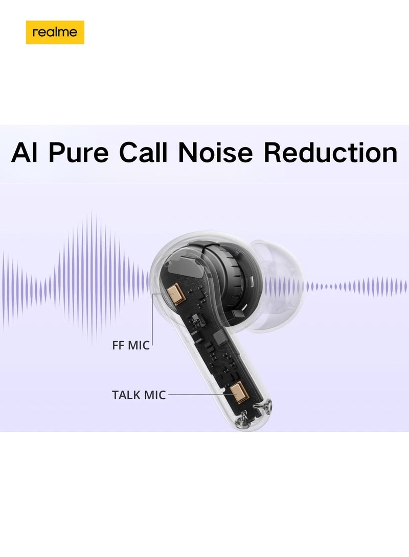 Buds T200 Premium ANC Earbuds. Hi-Res Audio, Dual Connect, IP55, 3D Audio, 30H Battery. Your Sound, Uninterrupted. blue