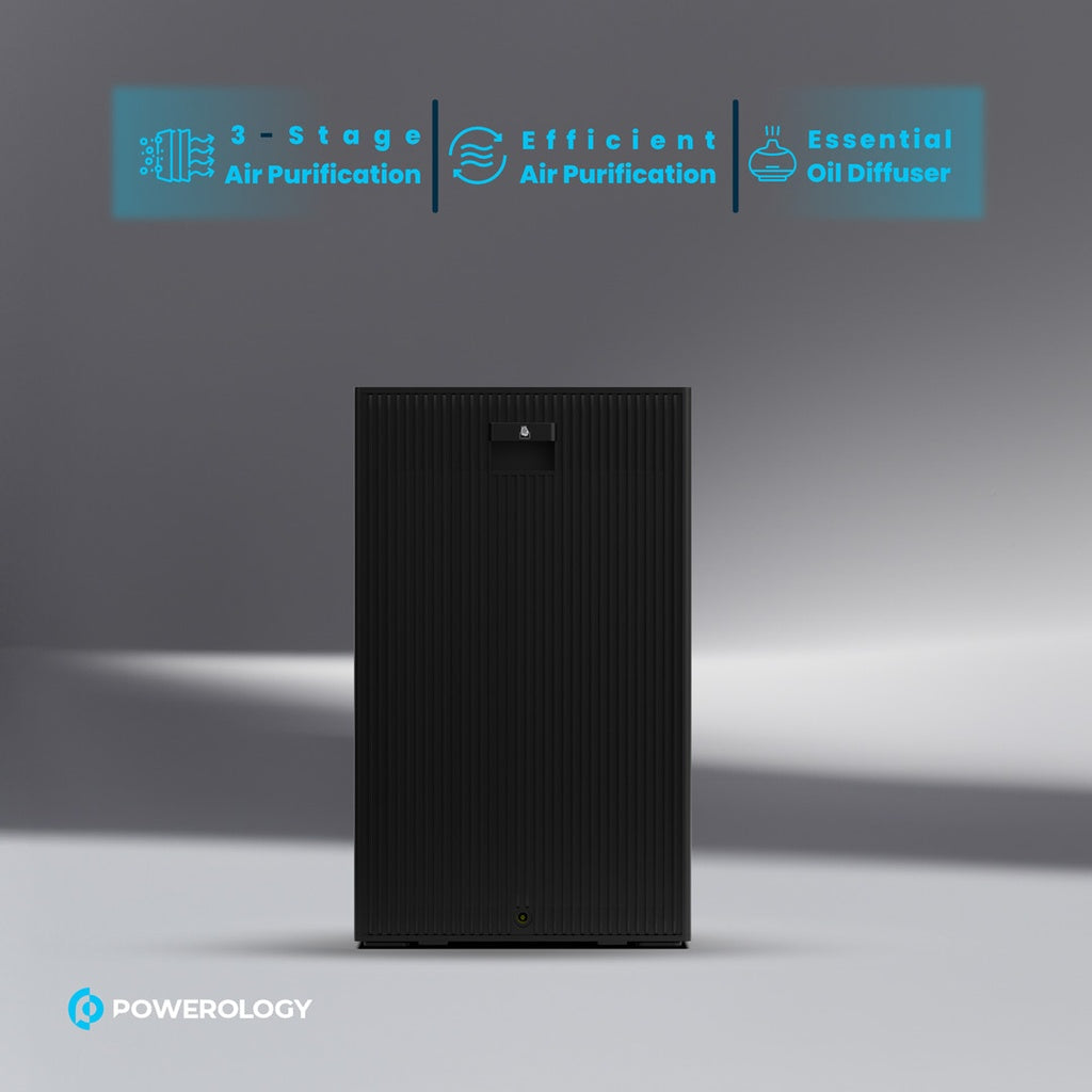 [PAPFRBK] Powerology Smart Air Purifier - Black