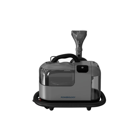 [PCRTSCGY] Powerology Powerful Spot & Stain Cleaner Hot Water & Steam Function - Black
