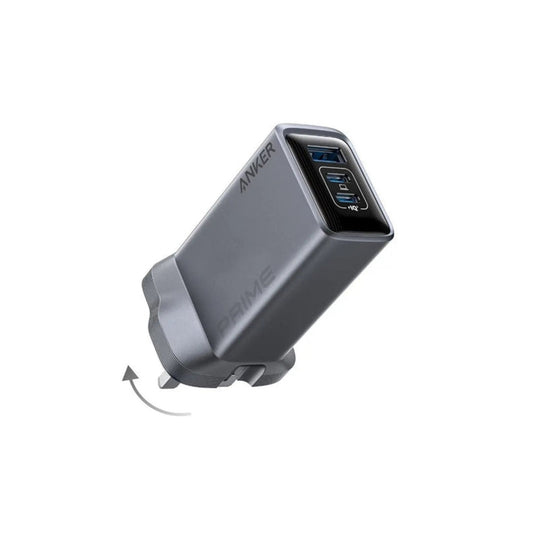 Anker 100W GaN Prime Portable Wall Charger – Black