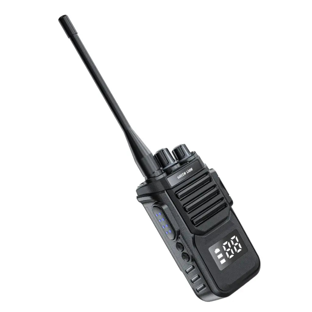 Green Lion GPX700 Walkie Talkie - Black