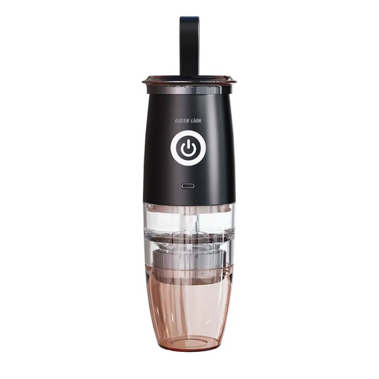 Green Lion Portable Coffee Grinder-Black