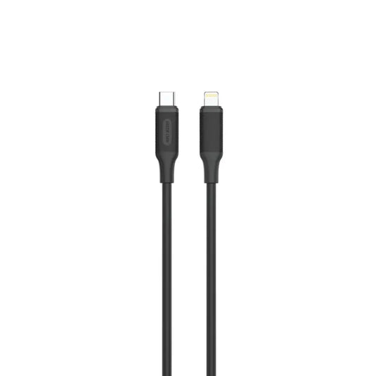 Green Lion USB-C to Lightning PVC Cable 3M - Black
