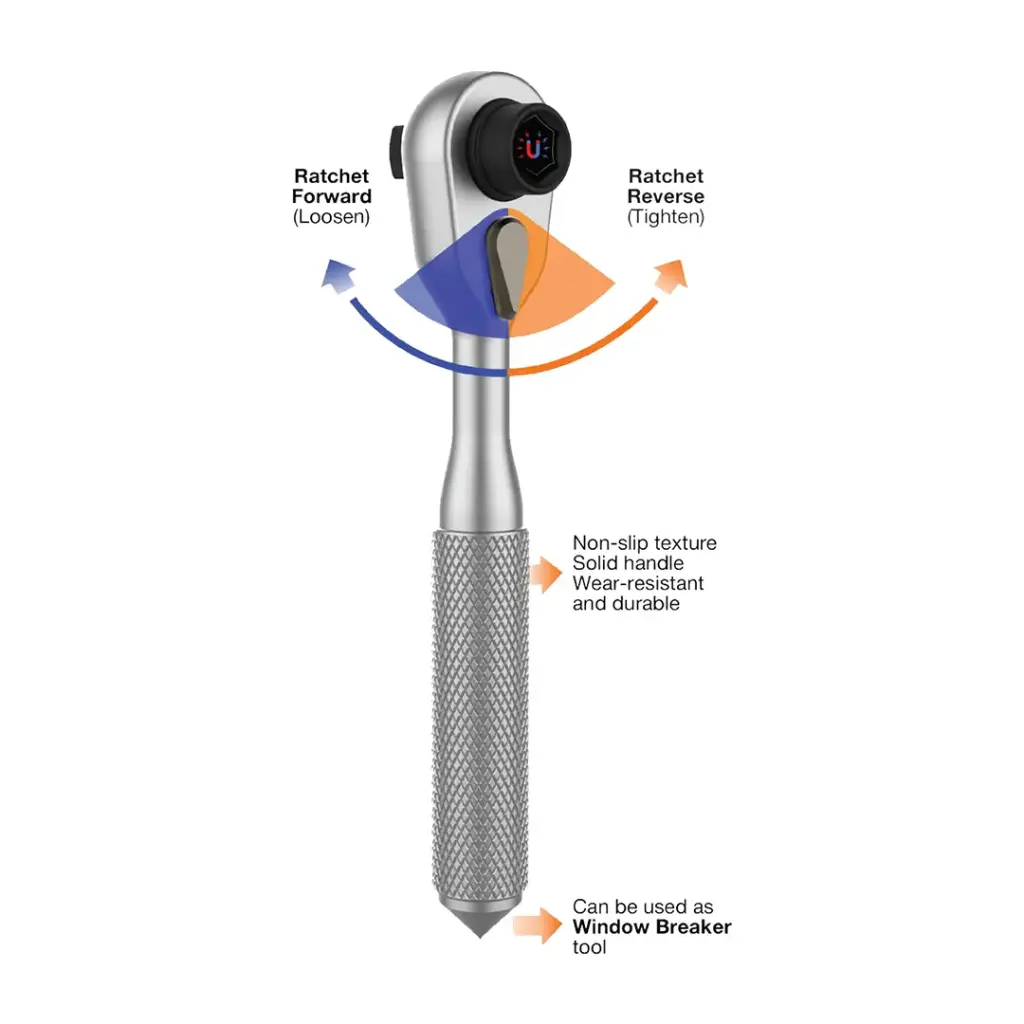 Green Lion 42-IN-1 Ratchet Socket Set - Black