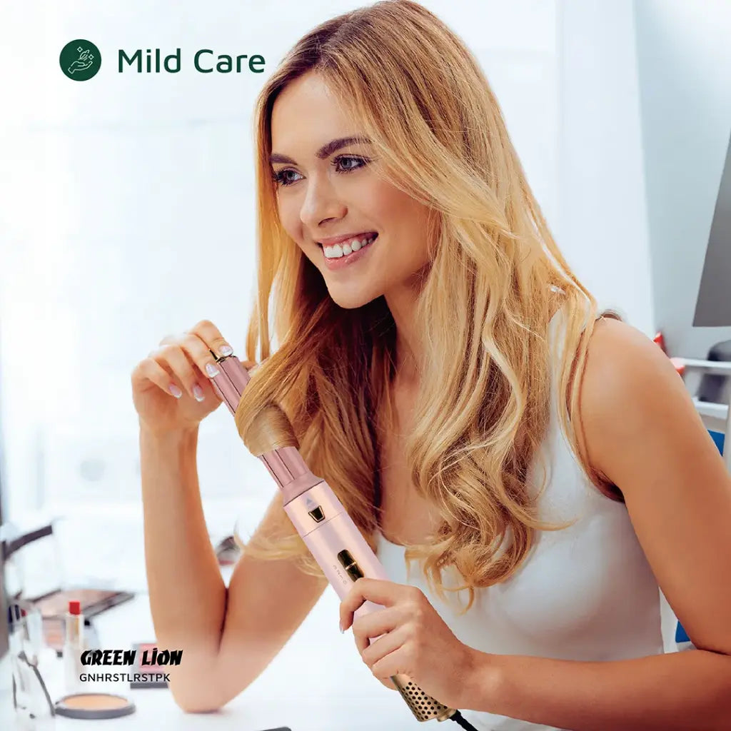 Green Lion 5 in 1 Professional Hair Styler 2 - Pink