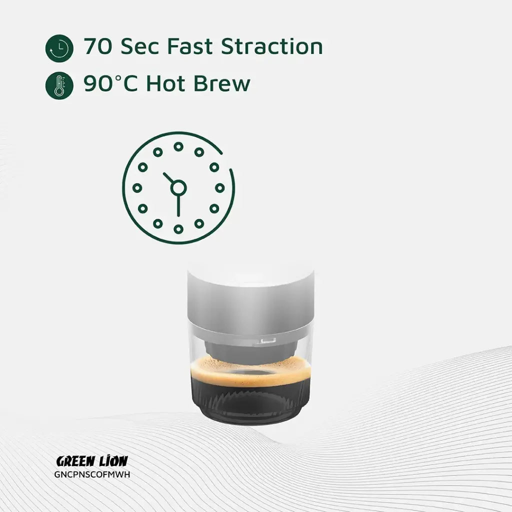 Green Lion Campinas Portable Coffee Maker 80mL