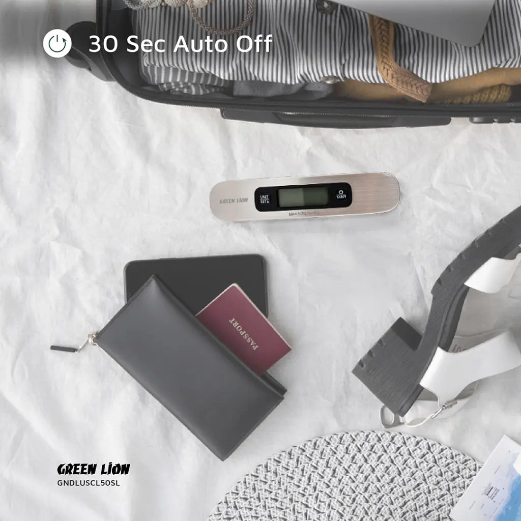 [GNDLUSCL50SL] Green Lion Digital Luggage Scale - Silver