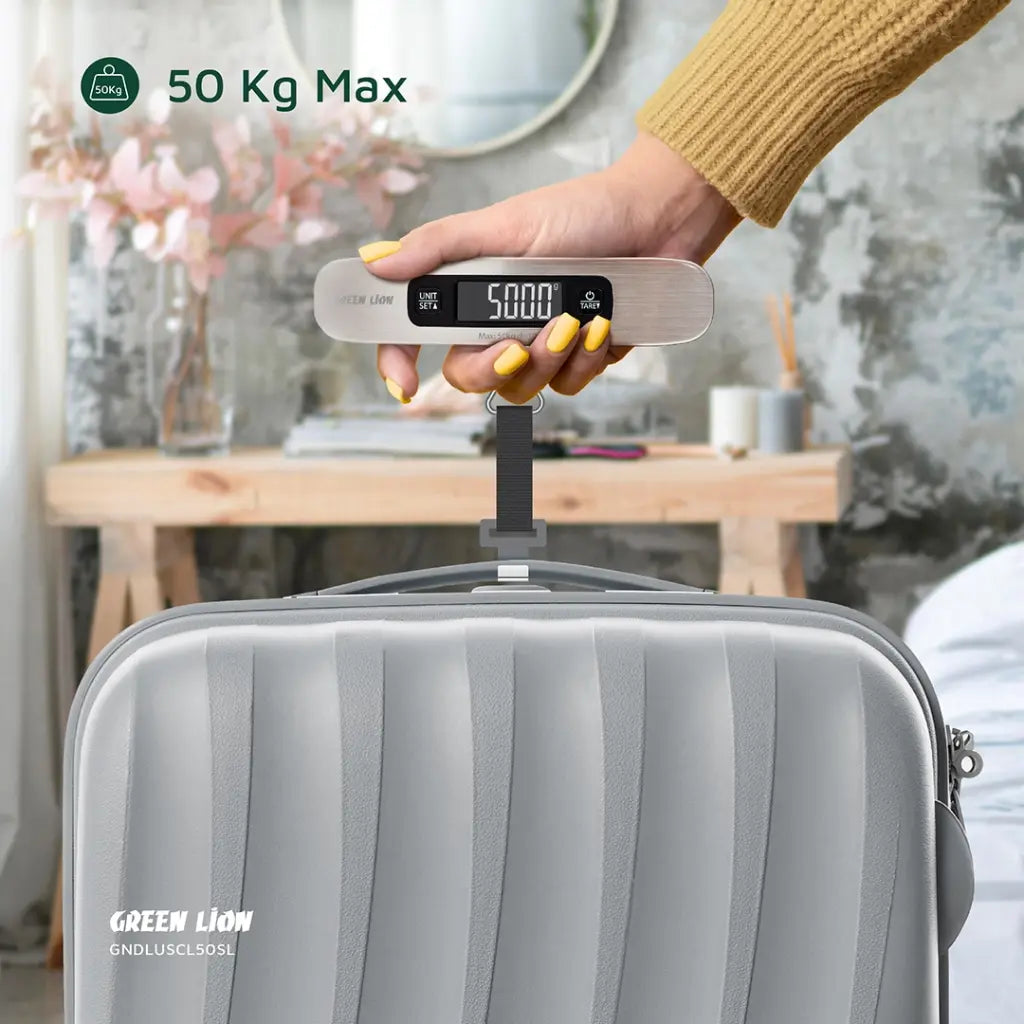 [GNDLUSCL50SL] Green Lion Digital Luggage Scale - Silver