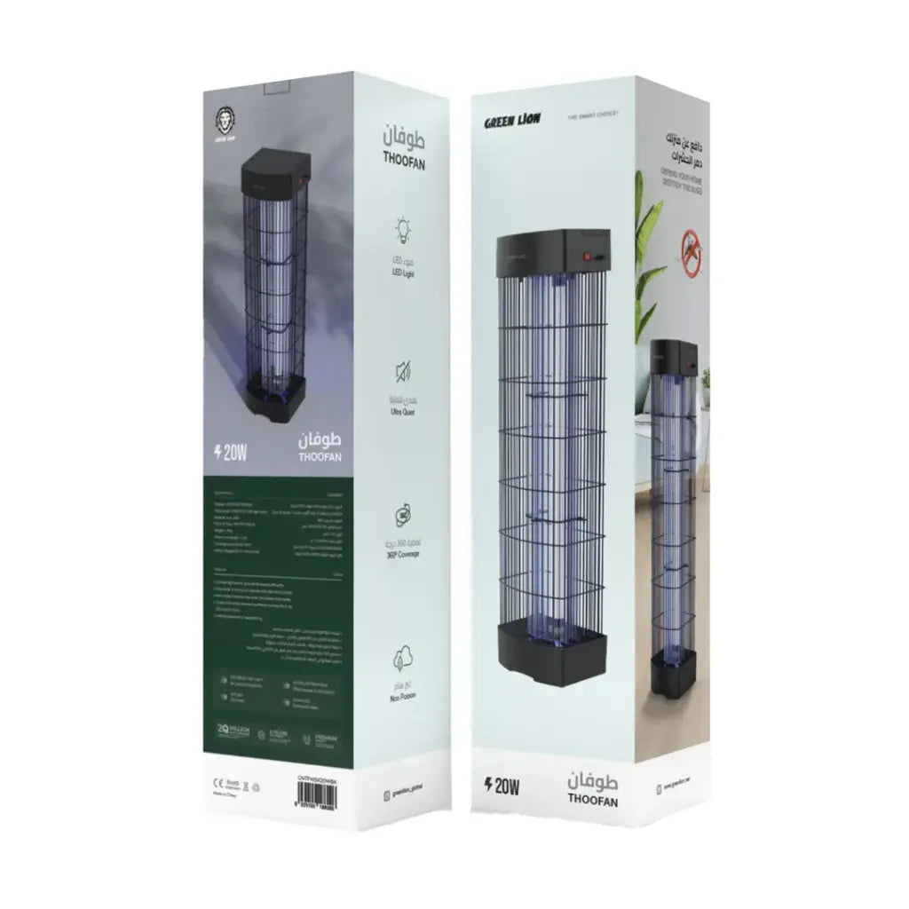 [GNTFNISK20WBK] Green Lion Thoofan Insect Killer 20W - Black