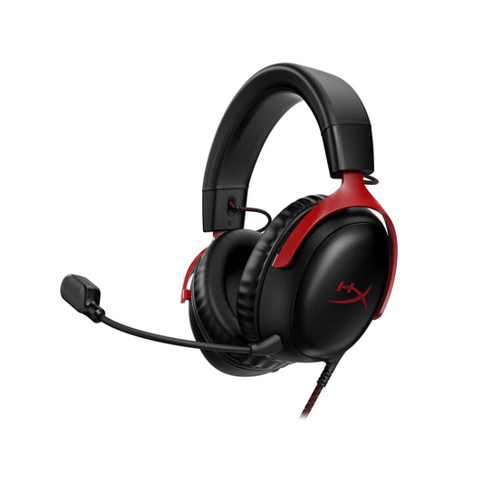 HYPERX Cloud III Wired Gaming Headset With Mic - Black Red