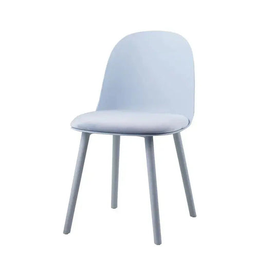 PP chair with faux leather cushion