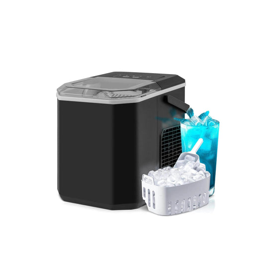 Hicon Ice Maker Machine HZB-16G - Black