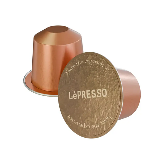Lepresso Rwanda Single Origin Coffee Capsules - Gold